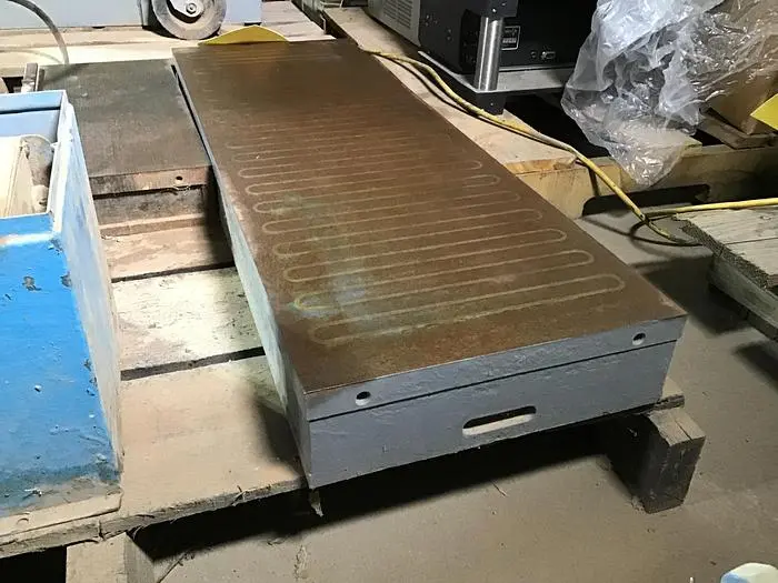 Electromagnetic Chuck 12" x 36" x 3-1/2" with controller
