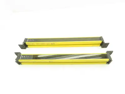 Contrinex Light Curtain Sender Receiver Set 14mm Res. 3.5M Range 49 Beam 400mm