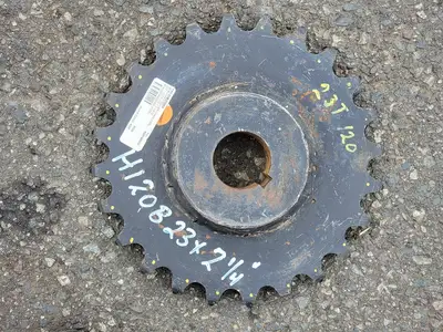 Roller Chain Sprocket H120B23204, Size 120, 23 Teeth