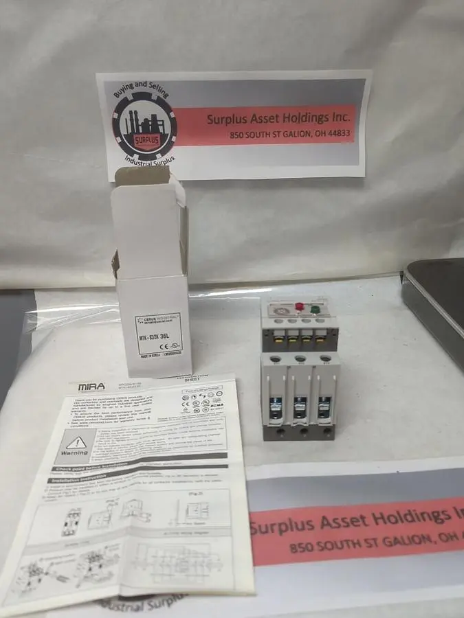 New | in-Stock CERUS MTK-63/3K 36L Miscellaneous Equipment (Electrical & Power) | Surplus Asset Holdings #1196917