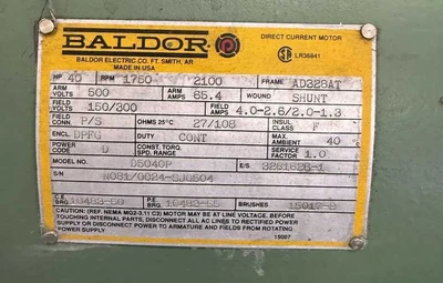 54" x 6.50" x 20,000# Stamco Slitting Line