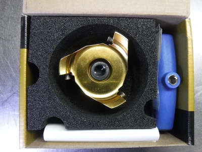 Iscar Gold*Alu 3" Indexable Facemill 1" Arbor HM90 FAL-D3.00-1.00-16 (LOC2133B)
