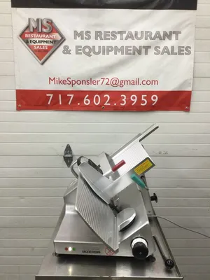 Bizerba GSPH Manual Deli Slicer 2018 Refurbished Working