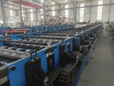1.5'' Composite Corrugated Metal Floor Decking Roll Forming Machine USA