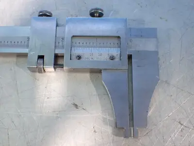 Used BROWN & SHARPE 571 Vernier Calipers Ohio US | HGR 24 #1233324