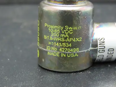 Turck Bi1.8-WRS-AP4X2 H1141/S34 Cylinder Proximity Sensor 10-65VDC