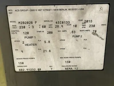 USED 2015 STERLING M2B2020-F