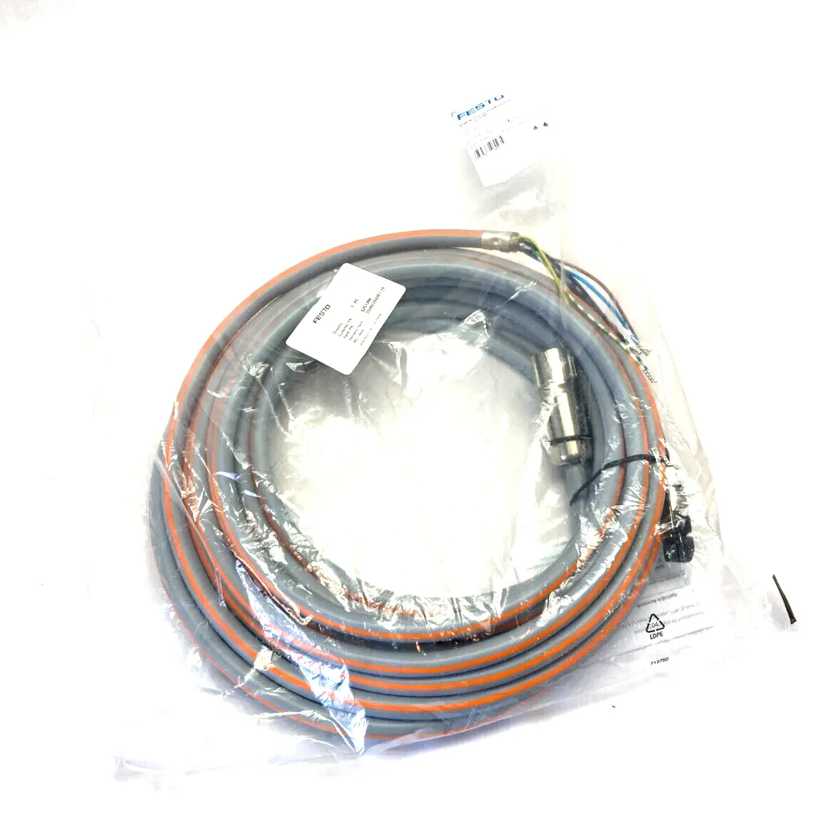 NEBM-M23G15-EH-10-Q9N-R3LEG14,5251384 | Festo NEBM-M23G15-EH-10-Q9N-R3LEG14 Motor Extension Cable 10m Length 5251384 - New