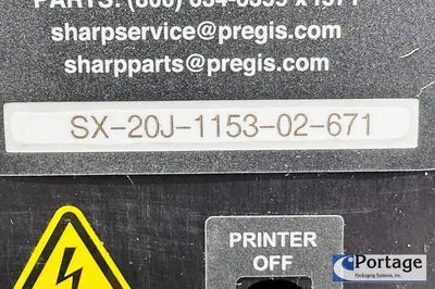USED 2020 SHARP PACKAGING SX TABLETOP BAGGER