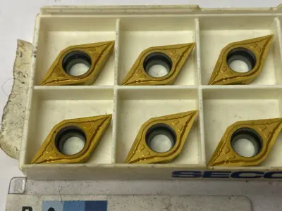 USED SECO DCMT11T302-F1 CP500 TURNING INSERT DCMT32.50.5-F1 CP500