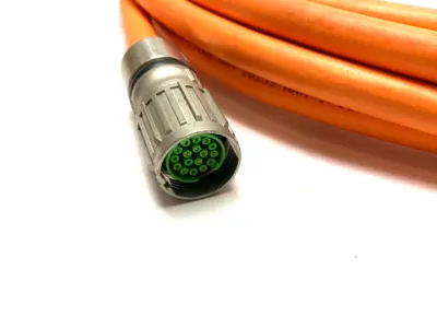 USED BOSCH REXROTH SERVO ENCODER POWER CABLE 10M LENGTH