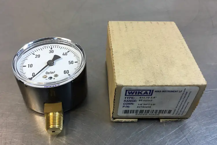 Used WIKA 52753206 Lab Manometers South Carolina US | Palmetto Automation #1451919
