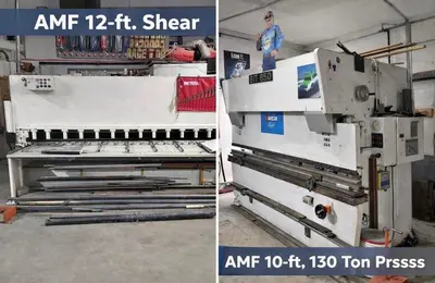 AMF HS 3706 Sheet Metal Shears | FERRIC Machinery, Inc. (2)