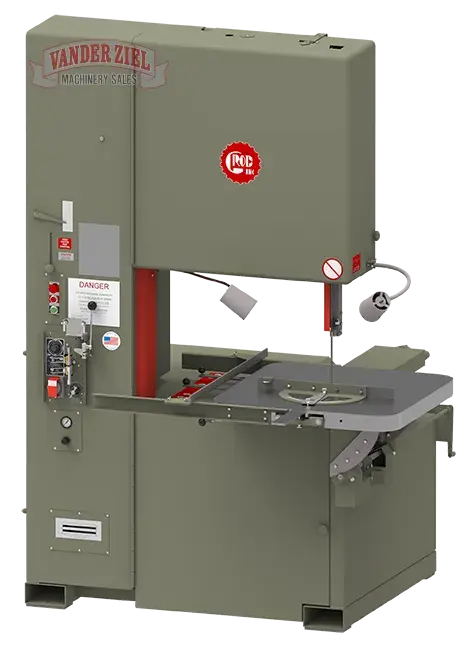 New | in-Stock GROB 6V-36 Vertical Band Saws Michigan US | Vander Ziel Machinery Sales #480381