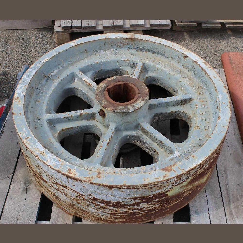 36in Spoked Cedarapids Jaw Crusher Flywheel