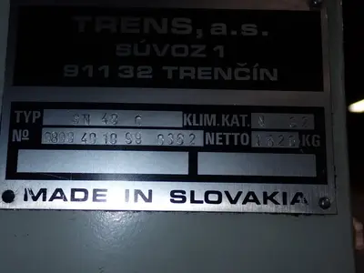 USED TRENS TOS SN 40 C