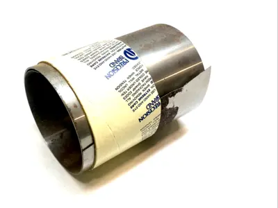 USED PRECISION BRAND STEEL SHIM STOCK ROLL 0.012" X 6" X 100" 1008-1010