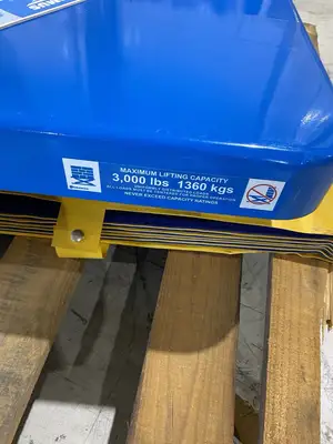 USED BISHAMON OPTIMUS LIFT3K LIFT TABLE
