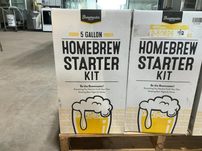 Used LOT OF (7) BREWMASTER 5 GALLON HOMEBREW STARTER KITS Brewing Equipment Michigan US | Miedema Asset Management Group #1580078