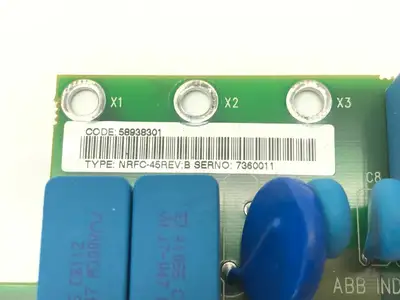 NRFC-45 | ABB  Circuit Board REV B 57619830 B 1/2 - For parts or not working