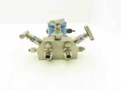 Rosemount 3051S Coplanar Pressure Transmitter 11-42VDC 0-75" H2O Hart Protocol