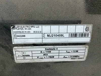 Used MILLER COOLMATE 4 Chillers Ohio US | HGR 24 #1469435