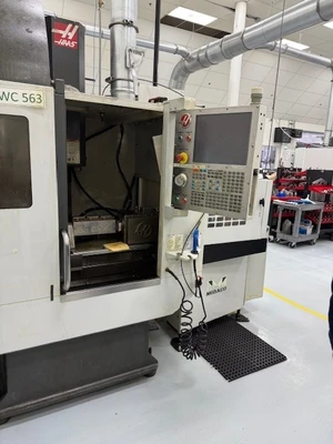 USED 2012 Haas DT-1 w/Midaco Pallet Changer & HRT Rotary Tbls