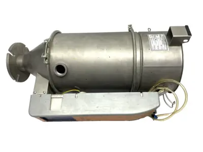 Used Motan Rev. 0 Metro Vacuum Receiver Assembly 120VAC 29009823 NO LID Loaders (Plastic Upstream) Michigan US | Maverick Industrial Sales #1402320
