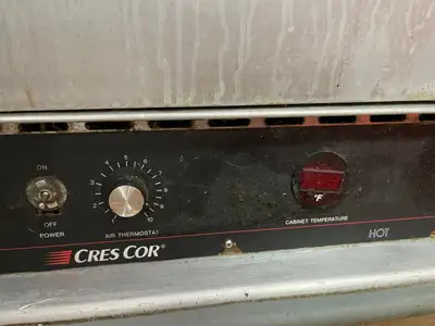 Used Cres-Cor Used Cres Cor Full Height Insulated 32 Pan Heated Holding Cabinet food Warmer 120V Hot Food Warming, Holding, & Transport Cabinets Illinois US | Falcon Restaurant Supply #1376381