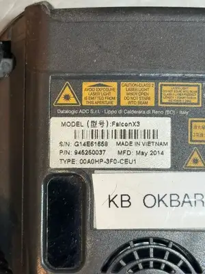 Datalogic Falcon X3 Barcode Scanner P/N 946260037 (7.3.5)