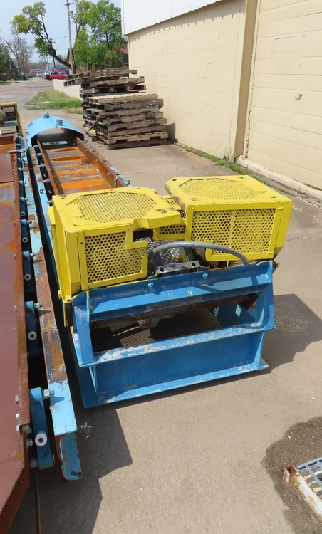 Used _UNKNOWN_ Â» WITH RENOLD VIBRATING MOTOR, MODEL 12 MFH Vibratory Conveyors Ohio US | Ingalls Process Equipment #876804