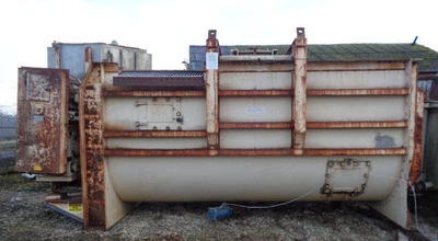 10,000 L S/S Solitech S/S U Trough Mixer 45 kW