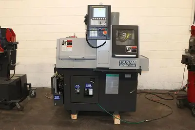 TSUGAMI B0203-III SWISS TYPE PRECISION CNC LATHE