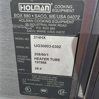 Used HOLMAN 314HX Ovens British Columbia CA | Surrey Food Equipment #1244444