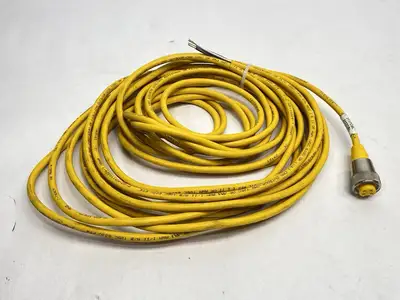 USED TURCK MINIFAST CORDSET 4 PIN FEMALE TO CUT END U2281-1