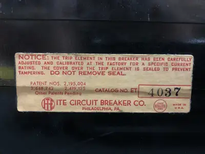USED ITE ET4037
