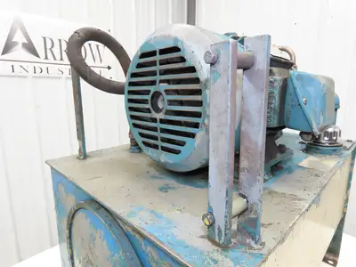 Eaton Vickers V101P5P1C20 Hydraulic Power Unit 5 GPM 5Hp 2500 PSI 230/460V 3Ph