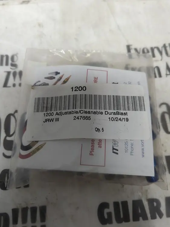 Used VORTEC 1200 Nozzles Ohio US | Surplus Asset Holdings #1241068
