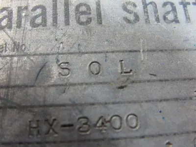LINK-BELT SOL Parallel Shaft Speed Reducer 332HP 9.33:1 1150RPM In/123.25 Out