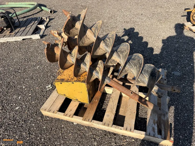 Used MCMILLEN 1320 R2 HYDRAULIC POWERED AUGER WITH AUGERS Skid Augers Michigan US | Miedema Asset Management Group #1410932