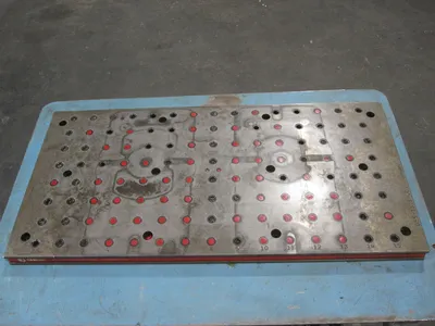 USED Chick WorkHolding Foundation Plate