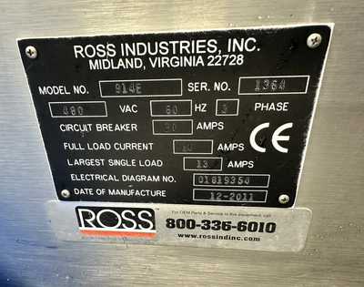 USED 2011 ROSS 914-E