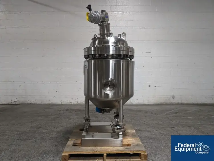 Used Highland 160 Liter Highland Agitated Receiver Tank, 316 S/S Tanks Ohio US | Federal Equipment Company 17 #127293