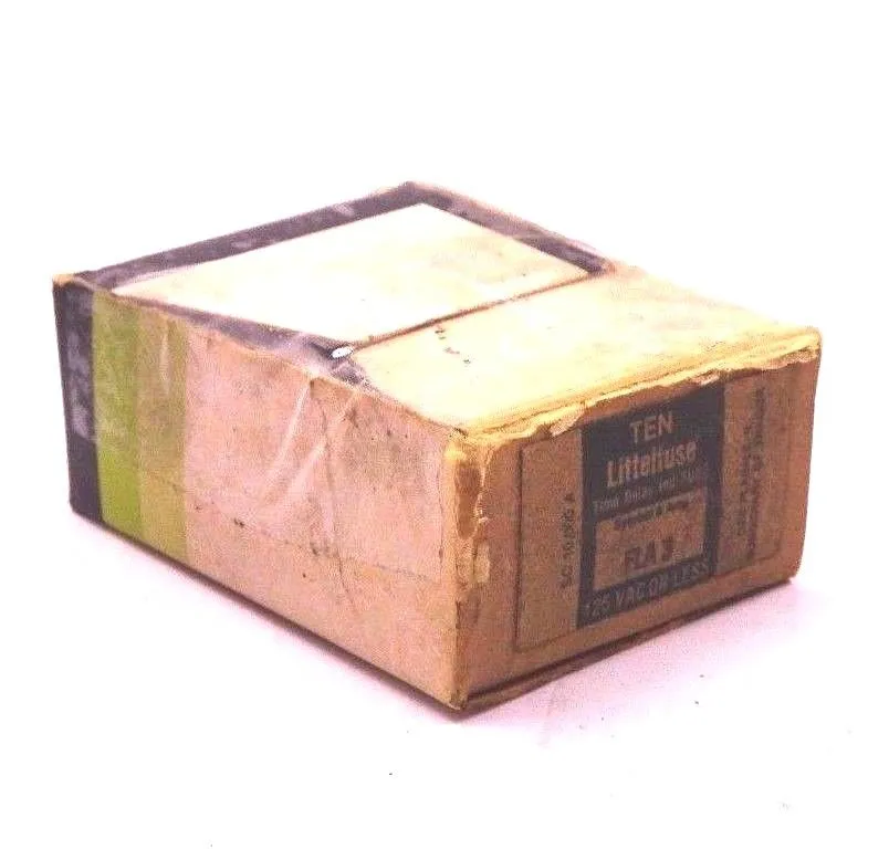 NEW BOX OF 10 LITTELFUSE FLA 3 TIME DELAY FUSES