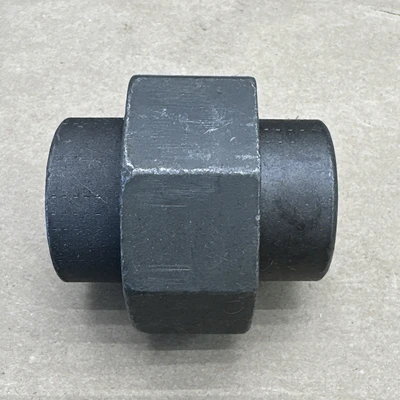 3/4" 3000 Threaded (NPT) Union SA/A105 Forged Steel Fitting || (6) NOS 🇺🇸