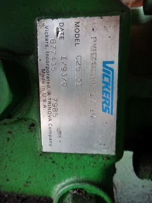 USED VICKERS # C 25 31