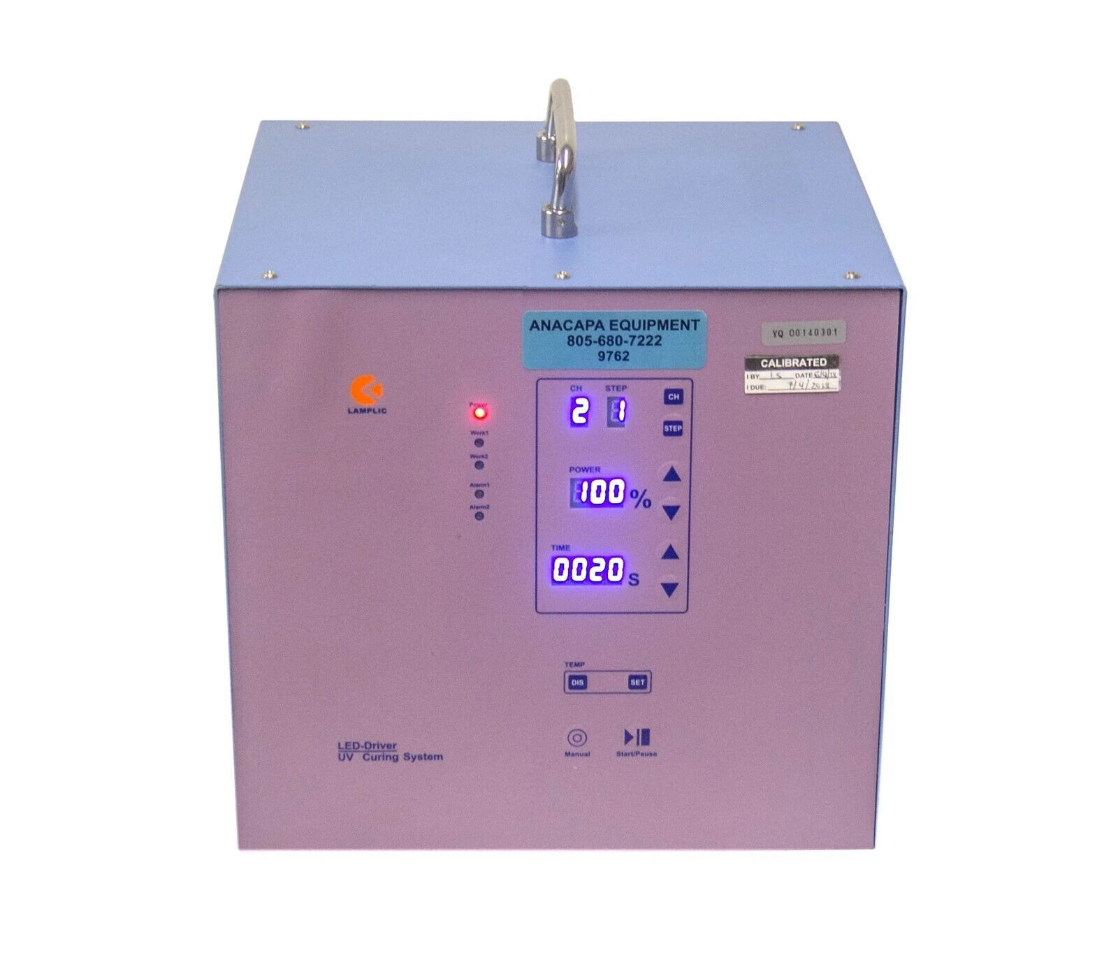 Lamplic LED Driver UV Curing System With Digital Display USED (9762)R