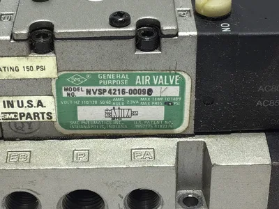 SMC General Purpose AIR VALVE NVSP 4216-0009