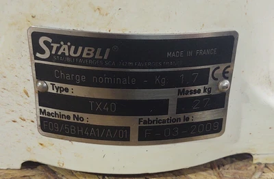 USED Stäubli TX40