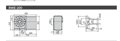 2018 TSUDAKOMA RWE-200R Rotary Tables | Clark Machinery Sales, LLC (3)
